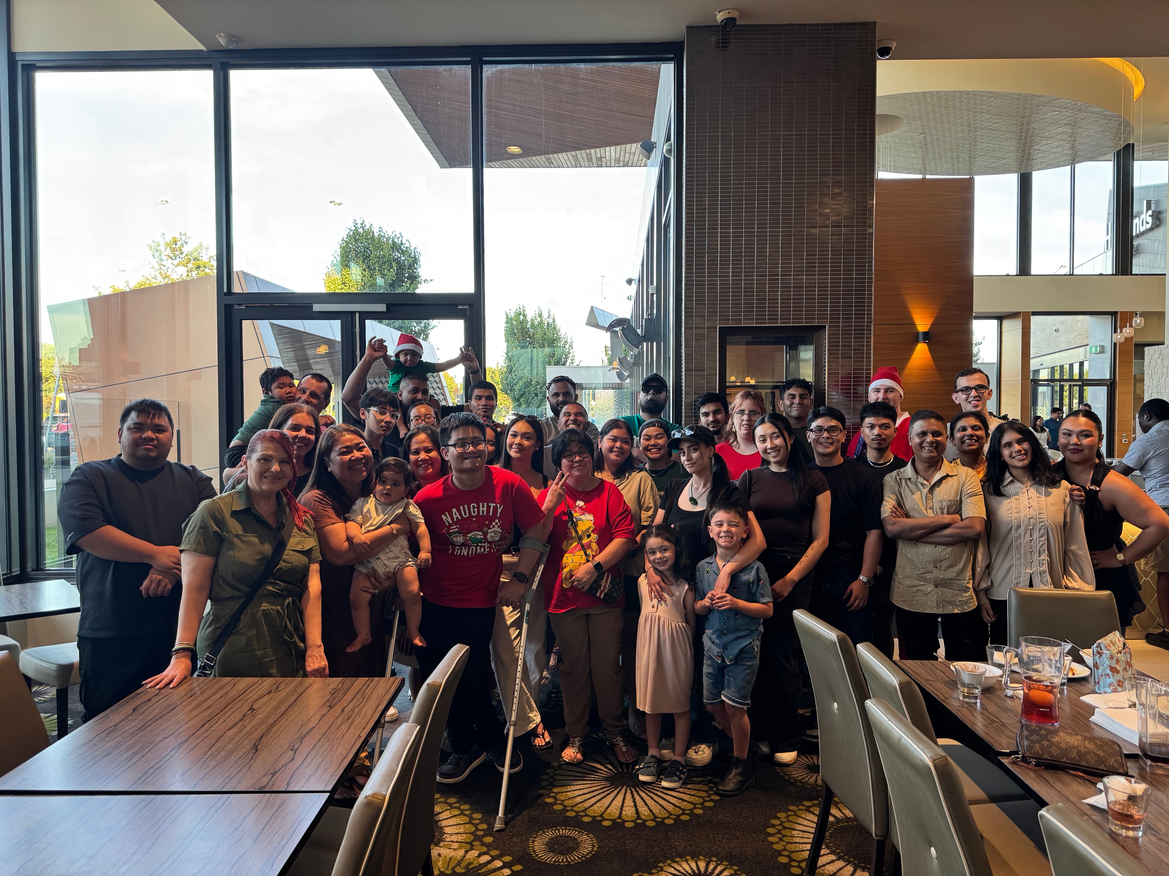 Reggie Care Services team and participants group outing